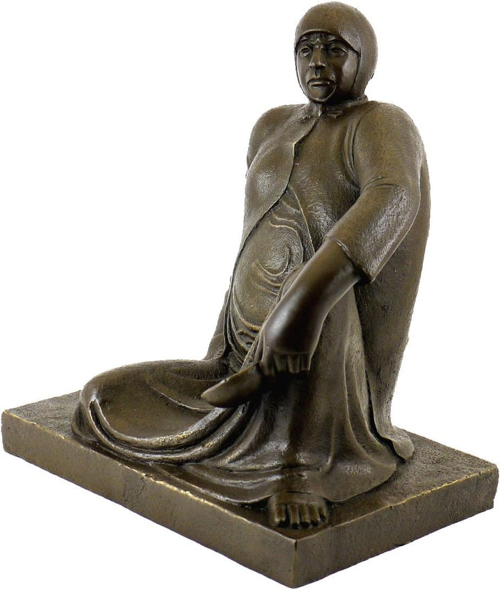 Kunst & Ambiente - Russische Bettlerin mit Schale (1906) - Ernst Barlach - Dekorative Skulptur - Bro