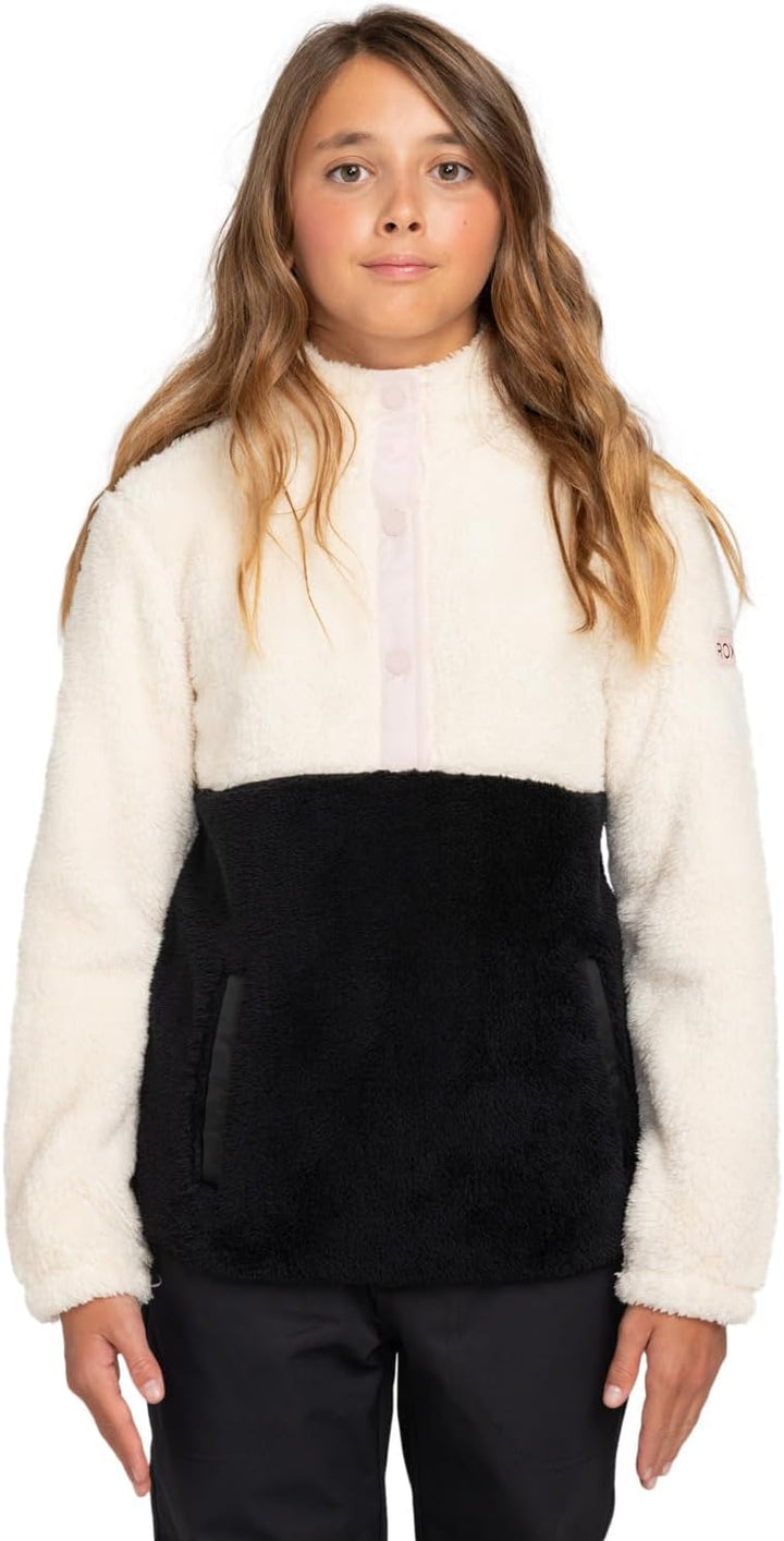 Roxy Mädchen Girl Jk Jetty-Snow Jacket 8-16 8 Jahre Buttercream, 8 Jahre Buttercream