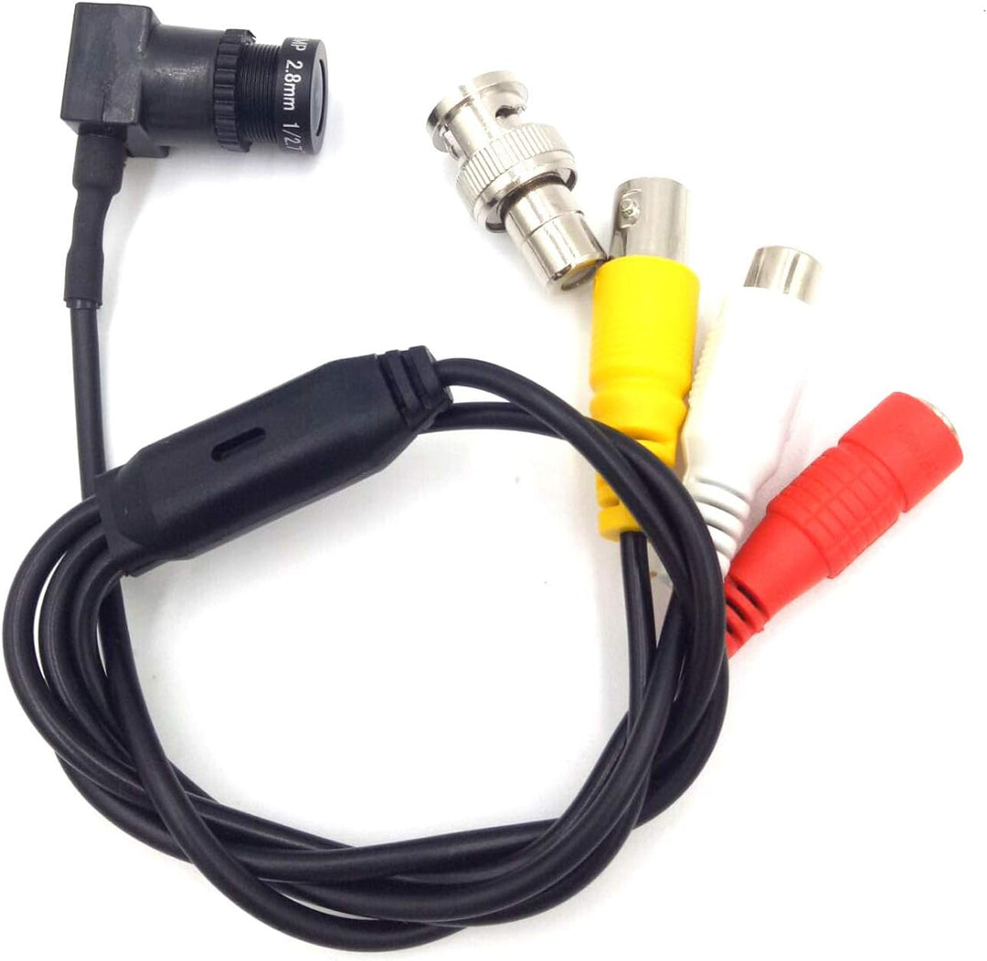 CNDST CCTV 1080P 2MP HD AHD Mini Spionage-Lochkamera für CCTV AHD 1080P DVR-System, versteckte Mini-