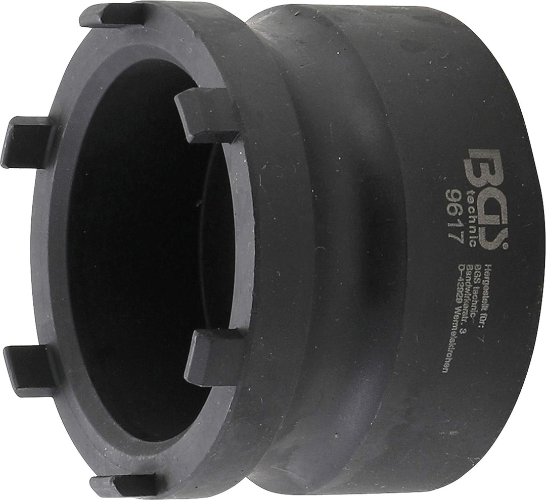 BGS 9617 | Nutmuttern-Einsatz für Radnaben | Zapfen aussen liegend | für Mercedes-Benz, Nissan, Opel