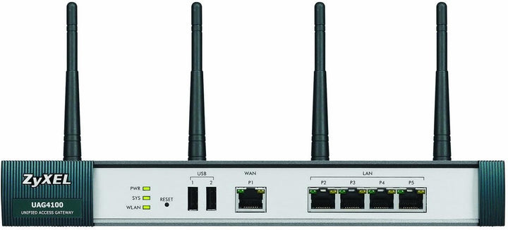 ZYXEL UAG4100 Eingang und Regler – Eingänge und Dimmen (2.4/5, Gigabit Ethernet, 272 x 171 x 36 mm,