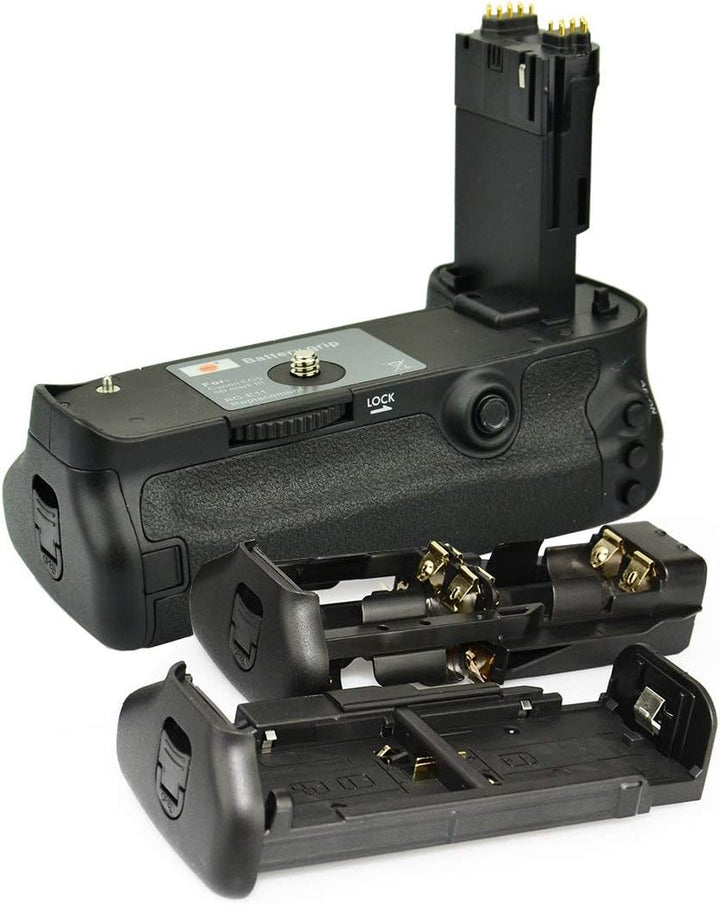 DSTE BG-E11 Batteriegriff + 2x LP-E6 Batterie + USB Ladegerät für Canon EOS 5D Mark III 5D3
