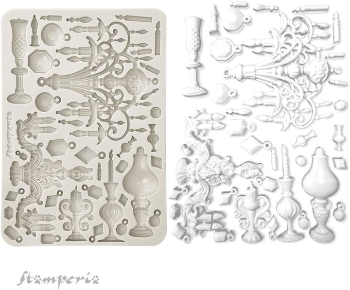 Stamperia - Silicon Mould A5 for Scrapbooking, Bullet Journals and More, Non-Stick Surface, Suitable