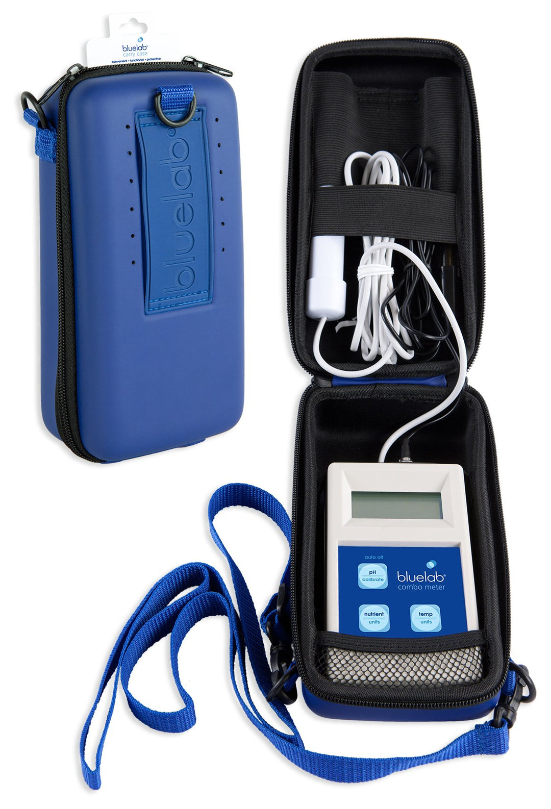 Bluelab METCARRYCASE Messgerät Tasche & Kabel Organizer für Combo Messgerät & Multimeter, Garten Was