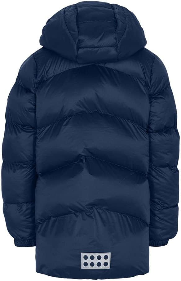 LEGO Mädchen Wear Mädchen Winterjacke Steppjacke Winddicht Warm Jacke 116 Dunkle Navy, 116 Dunkle Na