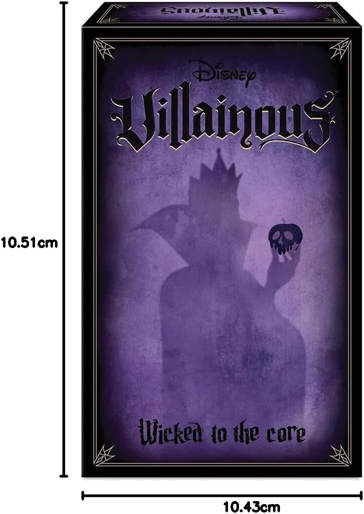 Ravensburger Disney Villainous Wicked to The Core - Strategy Board Game for Kids & Adults Age 10 Yea