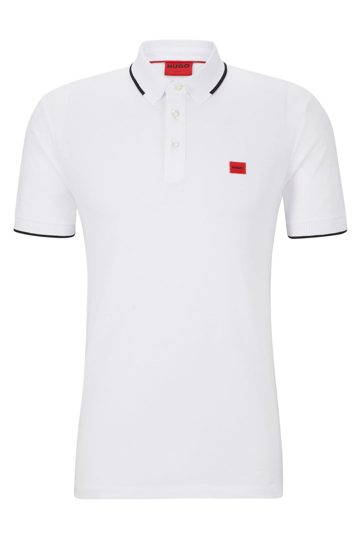 HUGO Herren Polo M Open White120, M Open White120