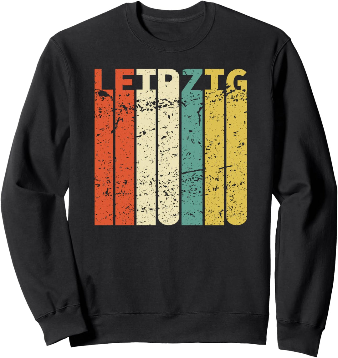 Vintage Leipzig Einwohner Stadt Retro Leipziger Sweatshirt