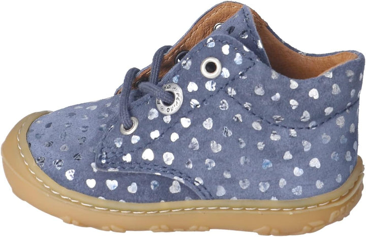 RICOSTA Mädchen und Jungen Stiefel DOTS, Kinder Lauflernschuhe, Weite: Mittel, lose Einlage 18 EU Bl
