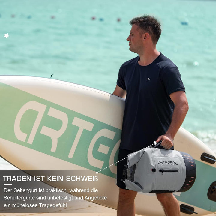 Blackace arteesol Wasserdichter Rucksack - Dry Bag 20L 30L 40L 45L Wasserfester Rucksack Seesack Was