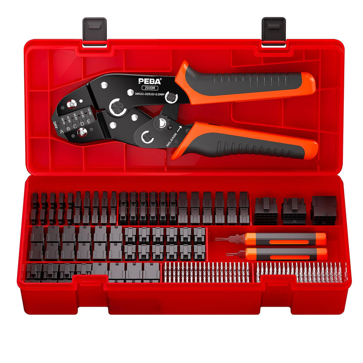PEBA Micro-Fit 3.0 Crimpzangen Set für 2-10 Pin Kontakte | Präzisionszange für 2-reihige Micro-Fit 3