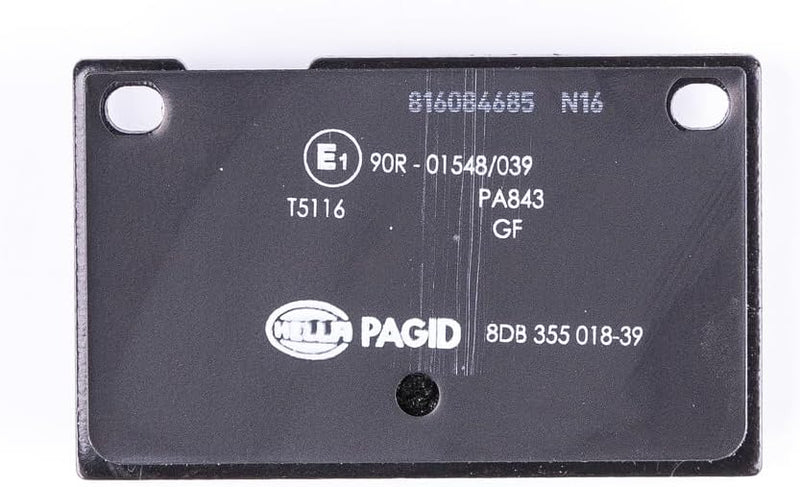 HELLA PAGID 8DB 355 018-391 Bremsbelagsatz - T5116 - Dicke/Stärke: 16mm - Bremssystem: Lucas - nicht