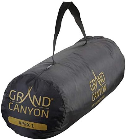 Grand Canyon APEX 1 - Kuppelzelt für 1-2 Personen | Ultra-leicht, wasserdicht, kleines Packmass | Ze