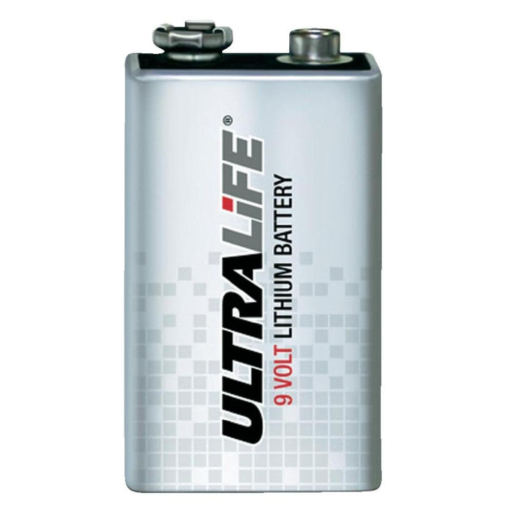 10 Stück Ultralife 9V Block Lithium Batery - Die Neue Ultralife Type U9VL-J-P !!!