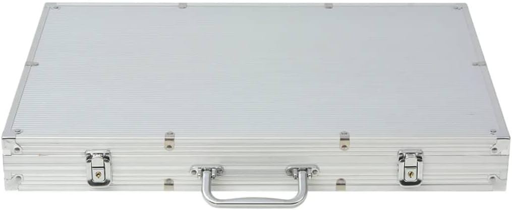 vidaXL Pokerspiel mit 1000 Chips aus Aluminium