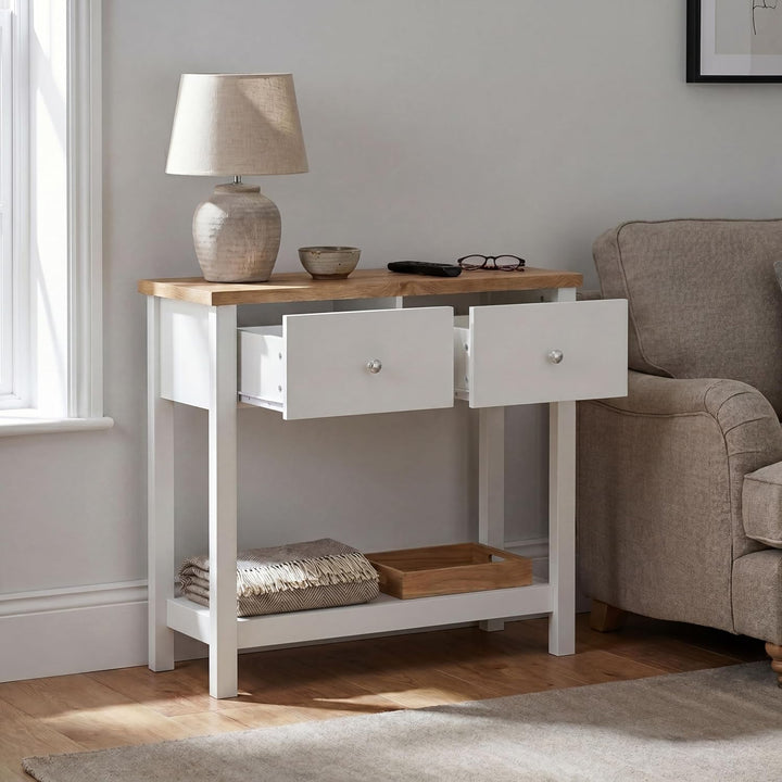 Vida Designs Schubladenboxen, MDF, Spanplatte und Melaminfurnier, Weiss, Standard, Weiss