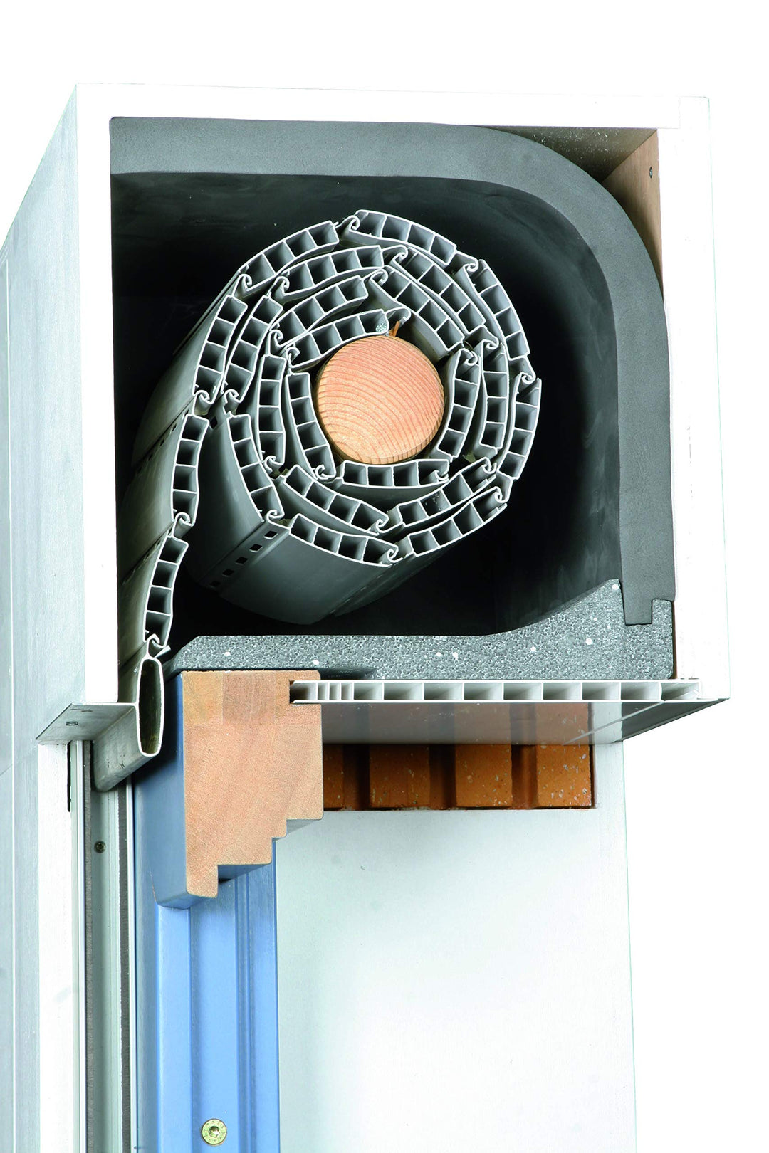 DIHA Rollladendämmung KOMBI-FLEX PE, Rollladenkastendämmung mit Dämmstärken 25 mm (Verschlussdeckel