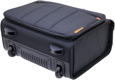 Grosser Pilotenkoffer Trolley mit 17 Zoll Laptop-Fach, 30 Liter Schwarz Bowatex