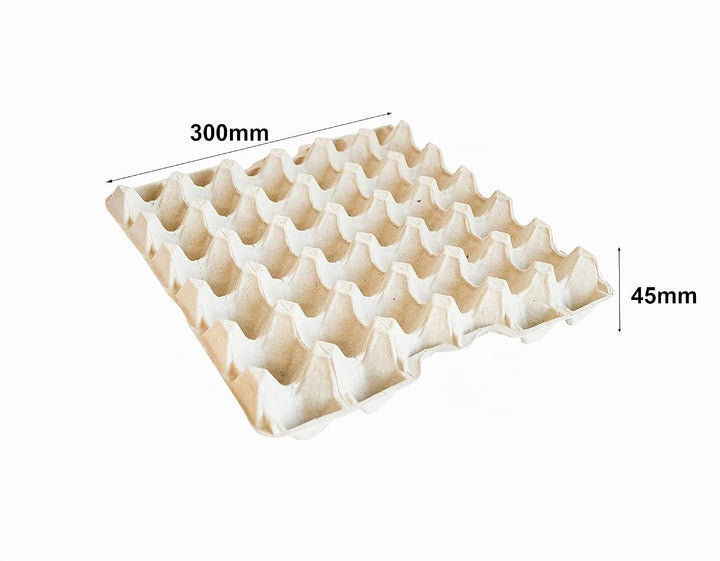 Nipter Eierpappen Eierkarton für Hühnereier, Eierschachtel für 30 Eier, 20 Stück, 20
