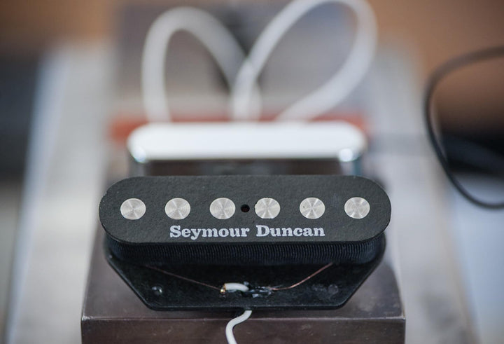 Seymour Duncan STL-3 Einzelreihe Viertelpfund-Telefonmikrofon für elektrische Gitarre Schwarz