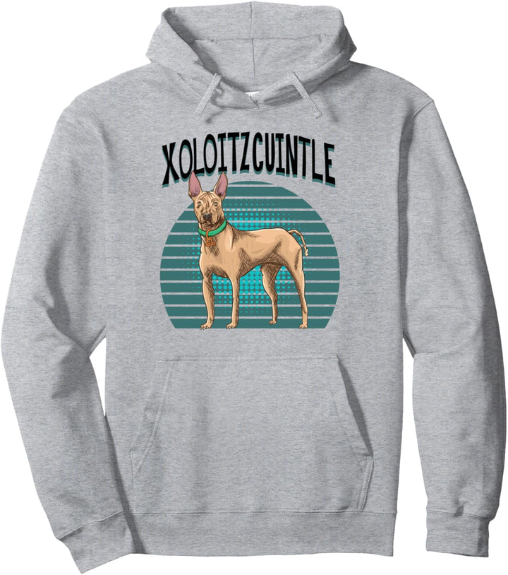 Xoloitzcuintle - Dog Identification - Dogs Lover - Dog Owner Pullover Hoodie