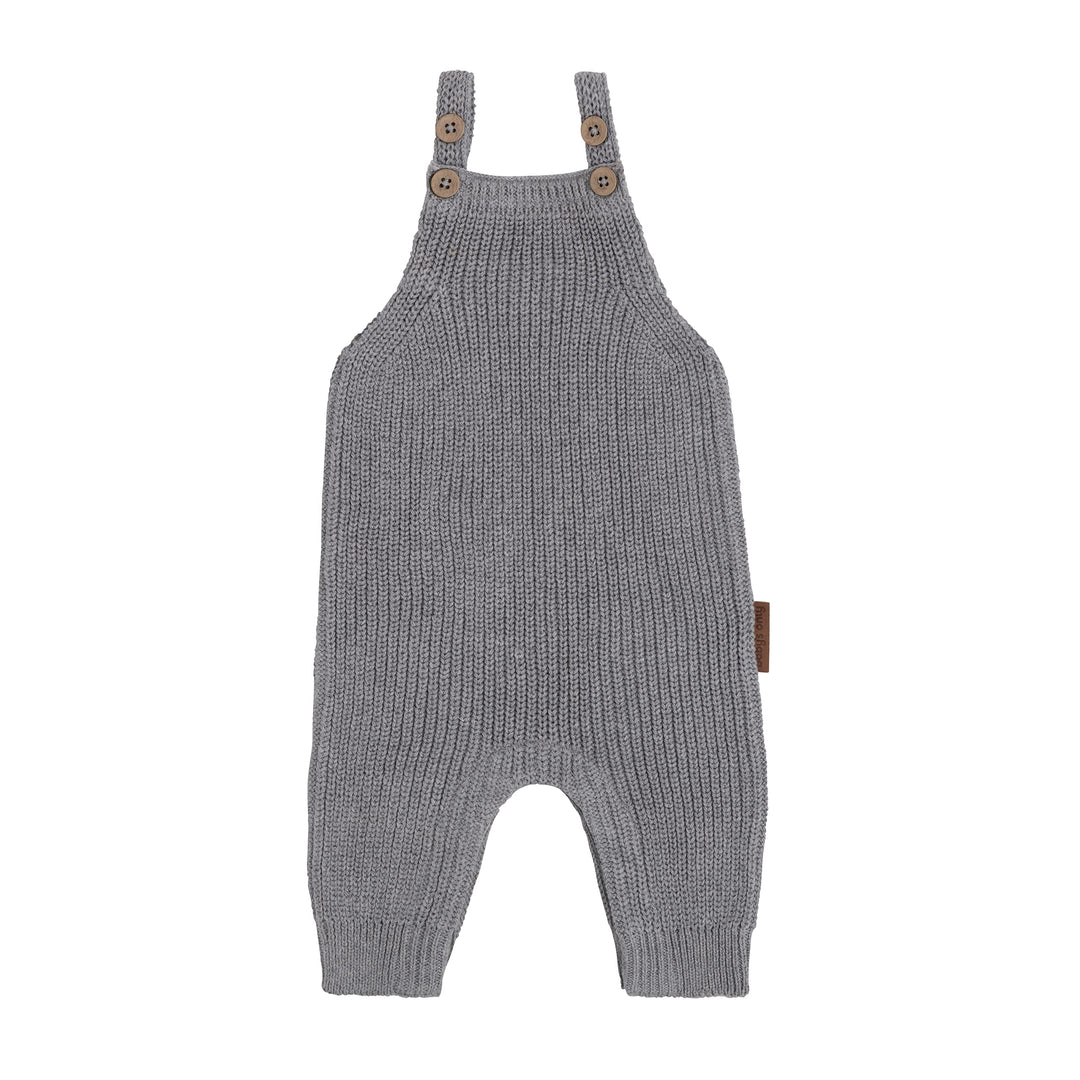 BO BABY'S ONLY - Latzhose Soul - Grau - 56-100% Bio-Baumwolle 56 Grau, 56 Grau
