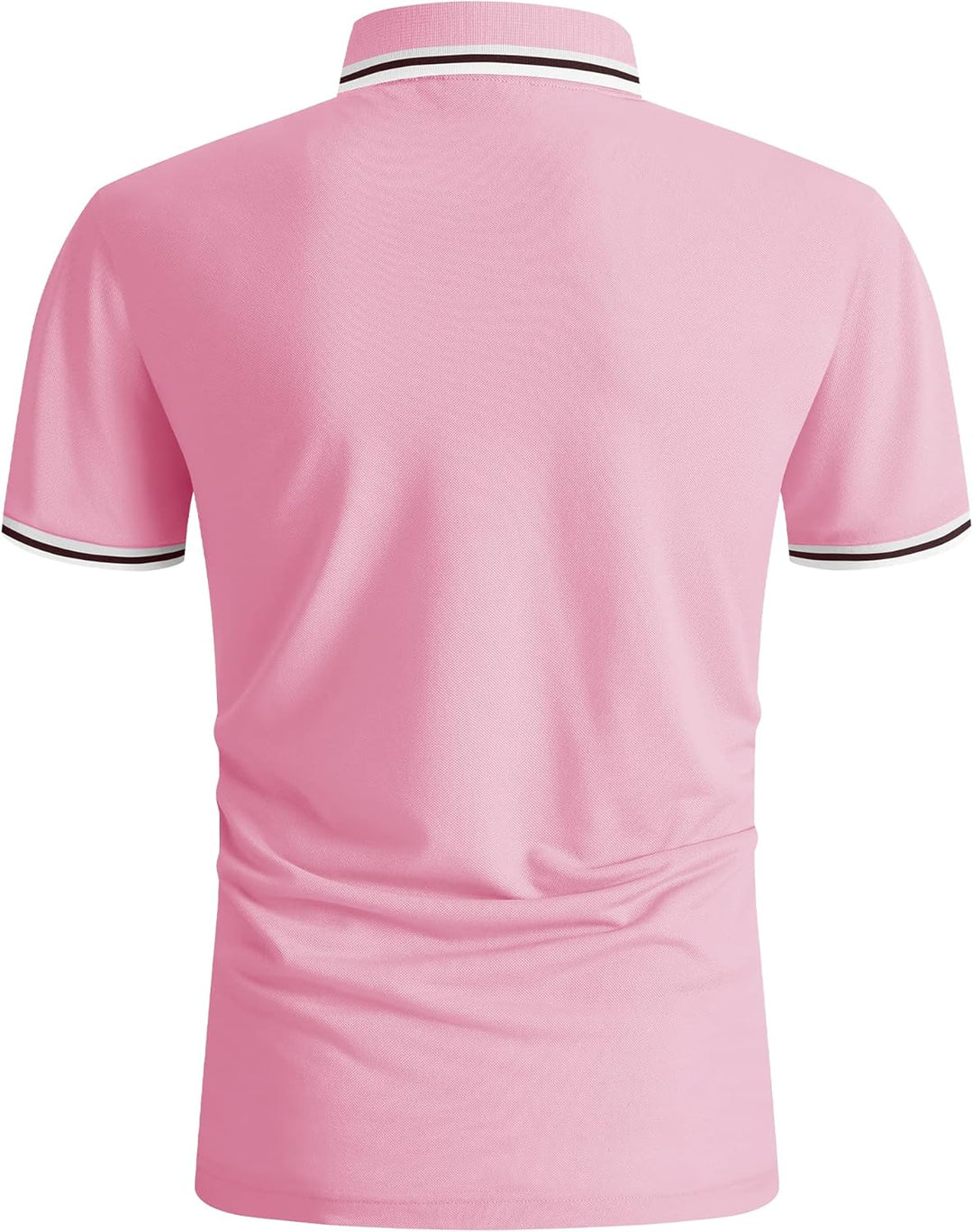 SPEEDRUN Polo Shirt Tshirt Herren Kurzarm Polohemd für Herren mit Brusttasche Slim Fit Sommer Schnel