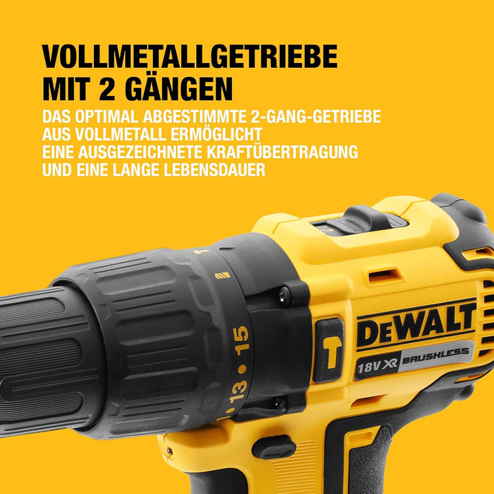 DEWALT DCD778D2T-QW 1 1, 18 V 1 2_pollice 1/2_pollice Schwarz, 1/2_pollice Schwarz
