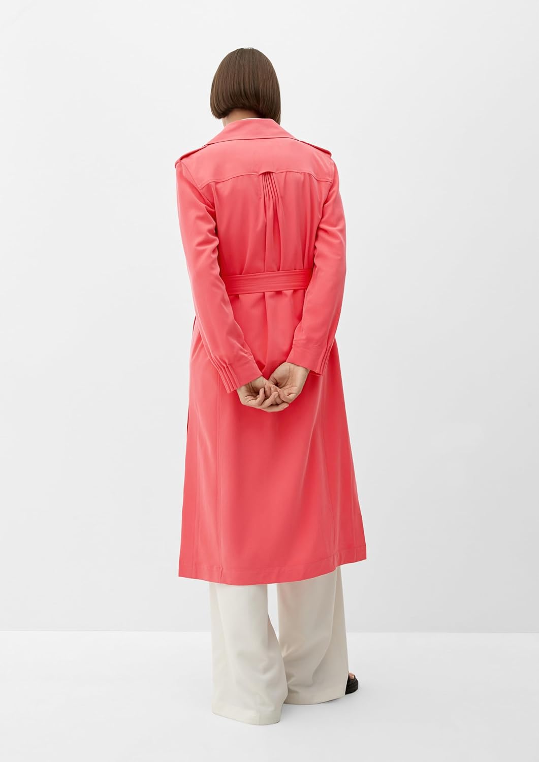 s.Oliver Trenchcoat aus Viskosemix 42 4515_pink, 42 4515_pink
