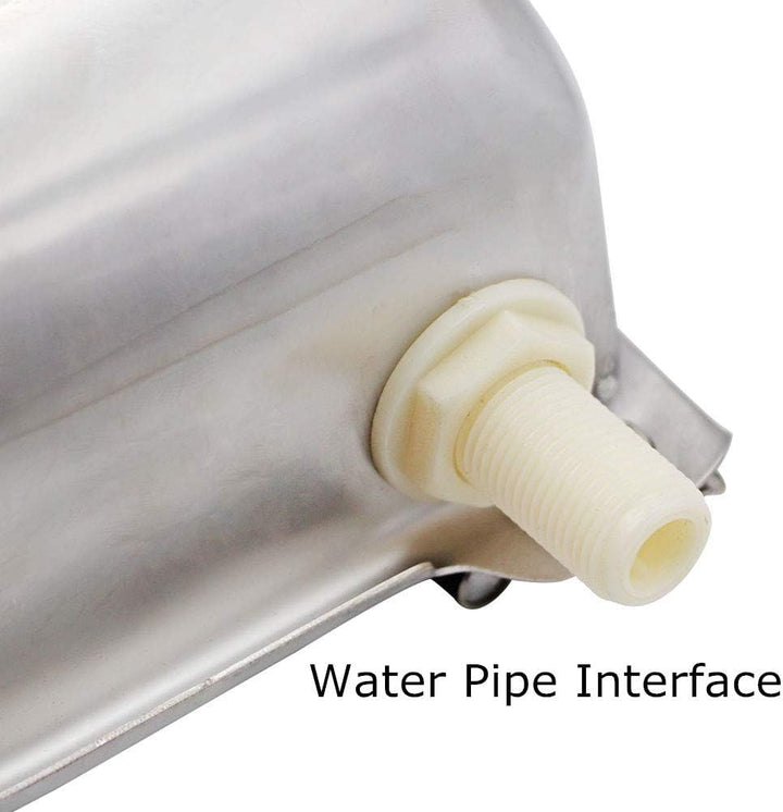 MOGOULUA Edelstahl Rindertränke Automatische Kuhtränke Ziegentränke Grosse Kapazität Schaf Viehtränk