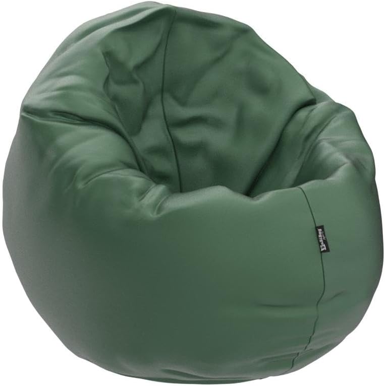 BuBiBag 2in1 Sitzsack L - XXL mit Füllung für Kinder &amp; Erwachsene, Gaming Beanbag &amp; Bodenkissen für