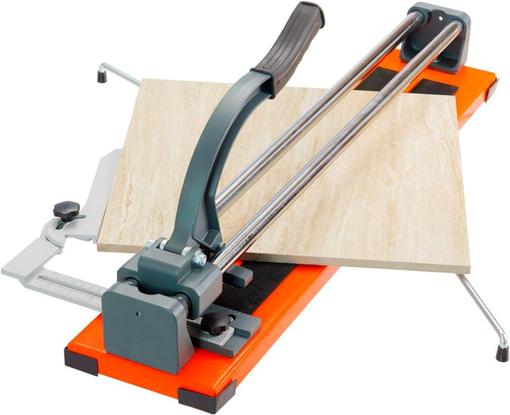 DREAMADE Manueller Fliesenschneider, Schnittstärke bis zu 210mm & Schnittlänge bis 61cm, Fliesenschn