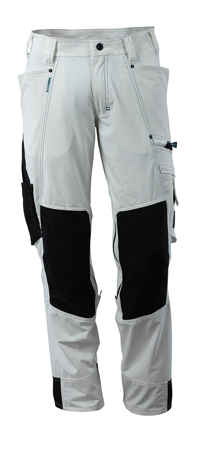 Mascot 17179-311 Bundhose "Stretch" - Advanced, Weiss, 82C52 52 Weiss, 52 Weiss