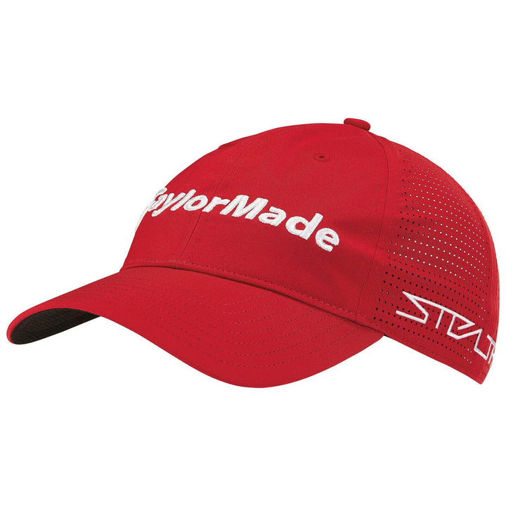 TaylorMade Herren Tour Litetech Golf Cap Baseballkappe, Einheitsgrösse Rot