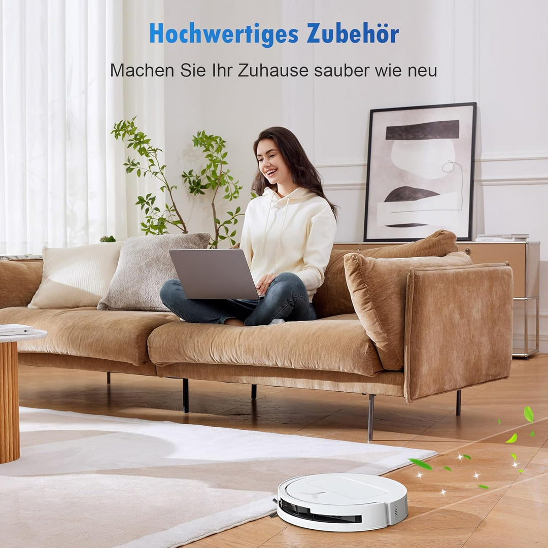 25 Stück Zubehör für ECOVACS DEEBOT T50 Omni / T50 PRO Omni / T50 Pro Omni Gen2 Saugroboter, 6 Staub