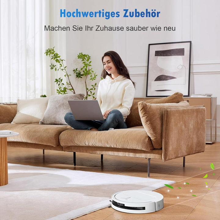 25 Stück Zubehör für ECOVACS DEEBOT T50 Omni / T50 PRO Omni / T50 Pro Omni Gen2 Saugroboter, 6 Staub