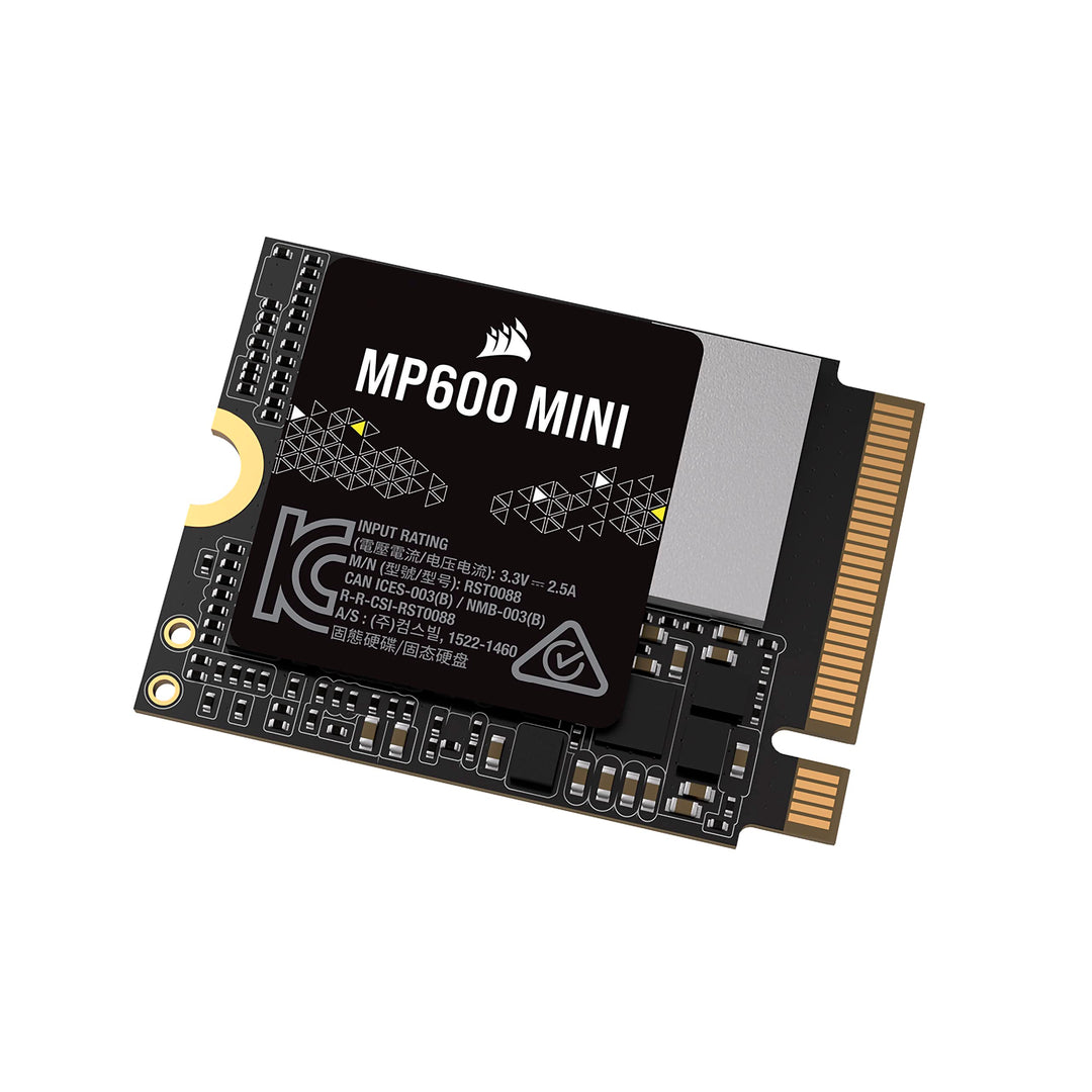 Corsair MP600 Mini 2 TB M.2 NVMe PCIe x4 Gen4 SSD – M.2 2230 – Bis zu 7.000MB/Sek. Sequentielles Les