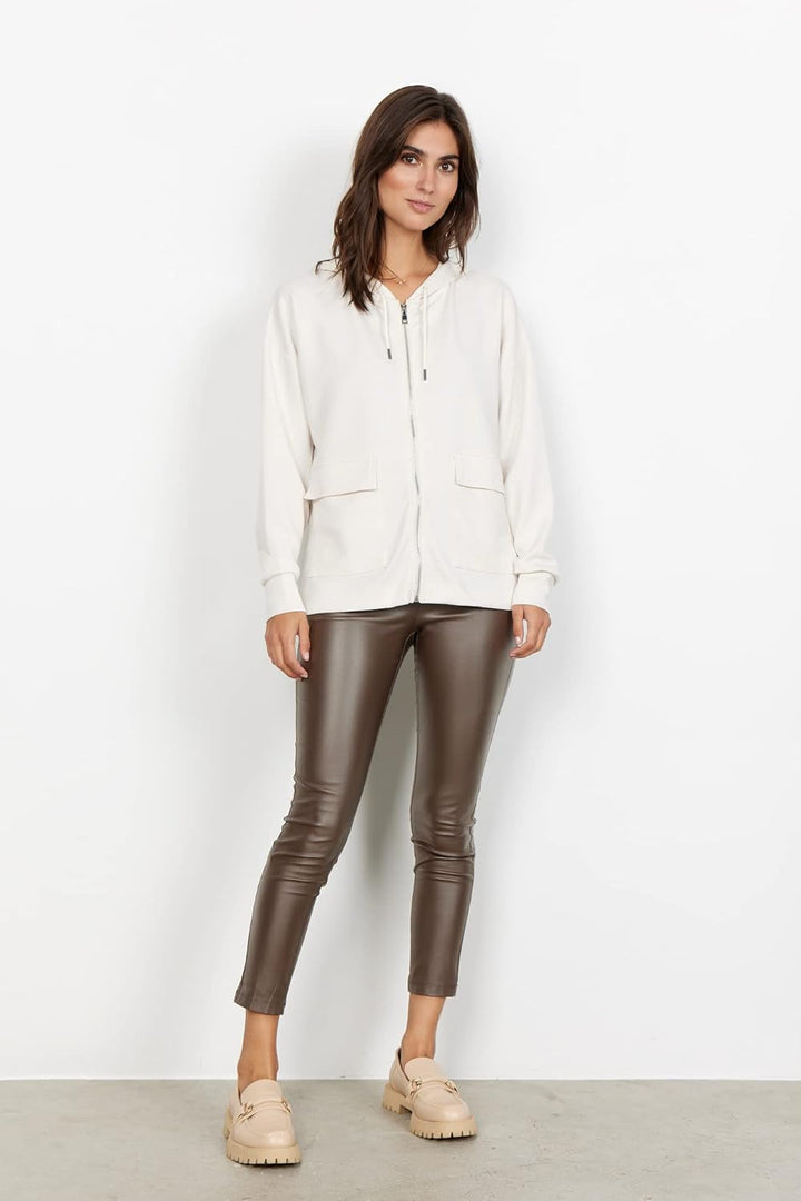 Soyaconcept Damen Pullover Sweater XS Creme, XS Creme