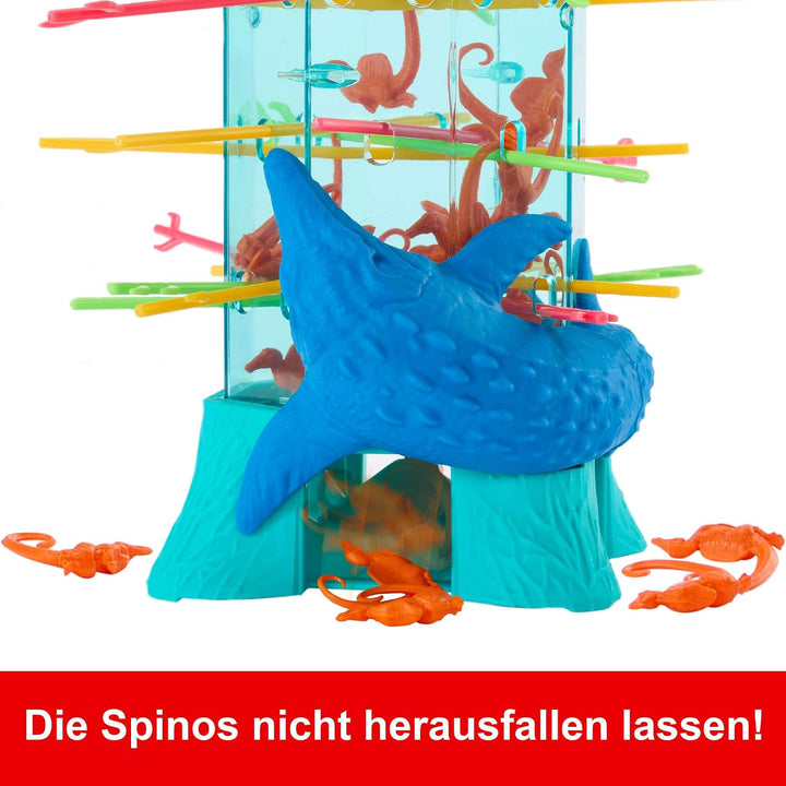 Mattel Games S.O.S. AffenalarmJurassic World: Die Wiedergeburt -Spiel für Kinder und Familie mit Oze
