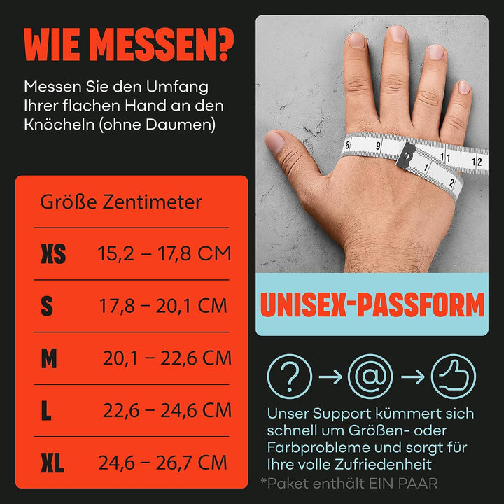Mava Sports Belüftete Handschuhe für Männer und Frauen | mit integrierten Handgelenksmanschetten und