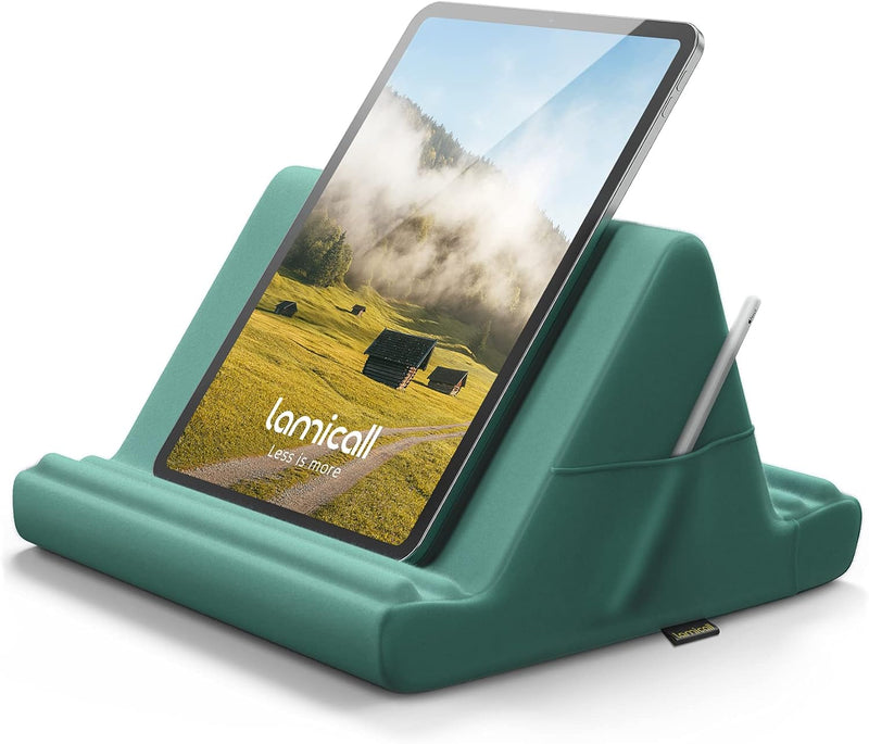 Lamicall Tablet Halter Kissen, Tablet Ständer - Kissenhalter Halterung Bett Sofa für New 2022 iPad P