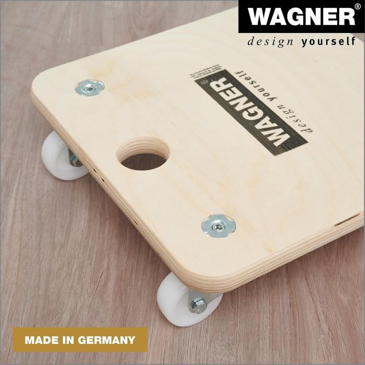WAGNER Transporthilfe MM 1352 I 29 x 29 cm – ideal für Unhandliches, Geräte &amp; Möbel I Tragkraft 250