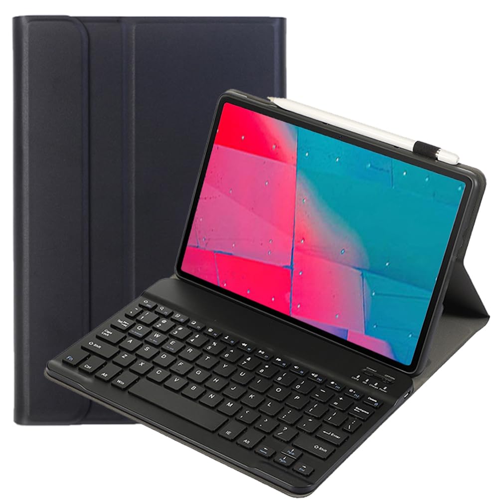 Tastatur hülle für Lenovo Tab M10 Plus 10,3 Zoll FHD (TB-X606F/TB-X606X) / K10 (TB-X6C6) Hülle mit T