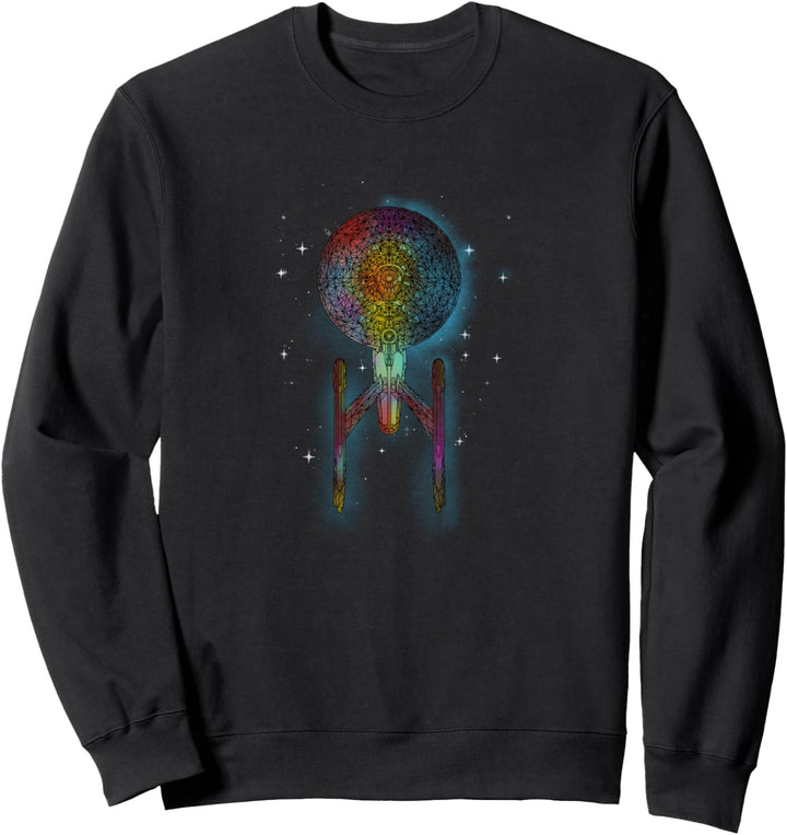 Star Trek: The Original Series U.S.S. Discovery Watercolor Sweatshirt