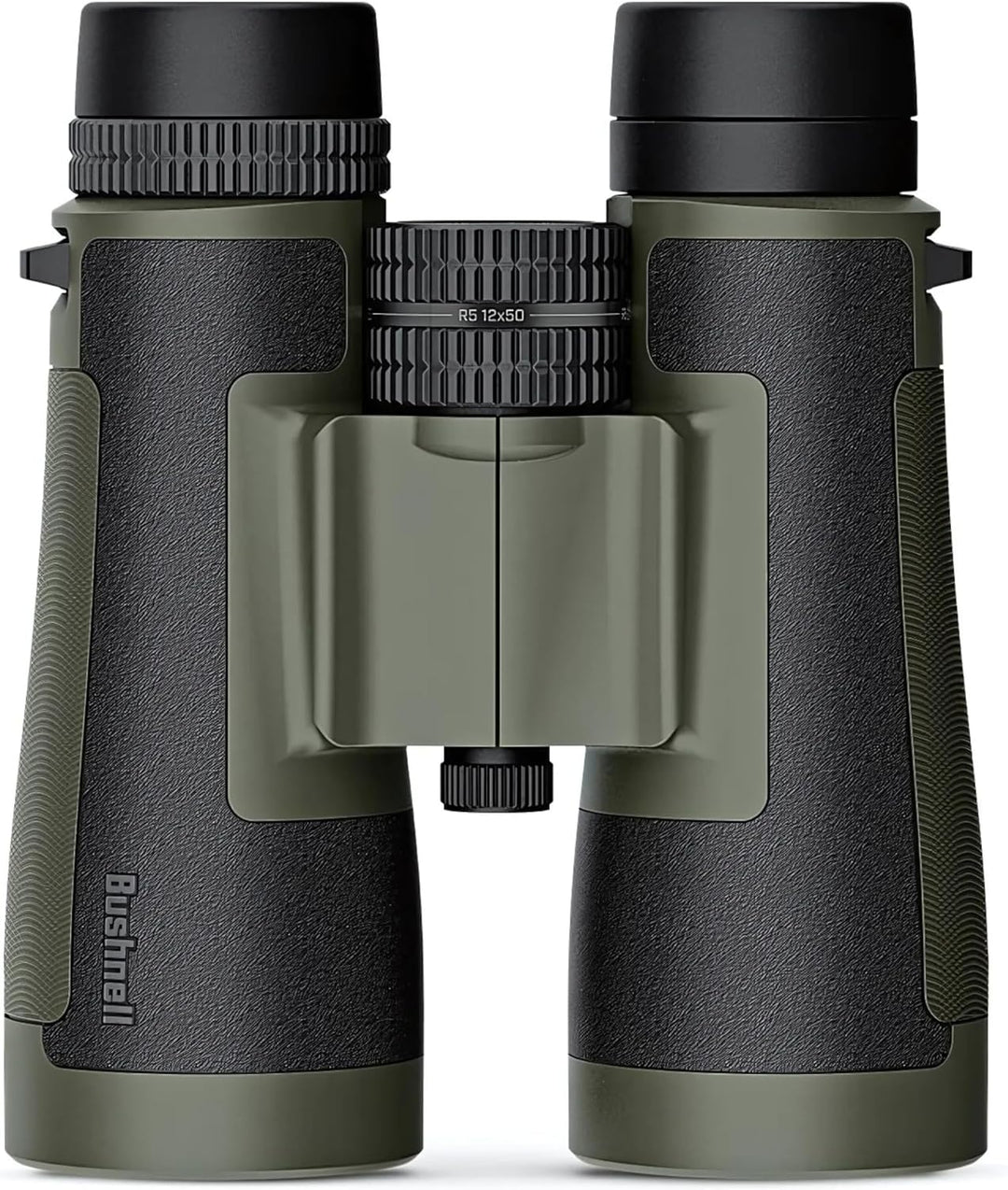 Bushnell R5 12x50 Fernglas mit Vault Lite Bino Brustgeschirr, Phase 3 Beschichtungen, Dielektrische