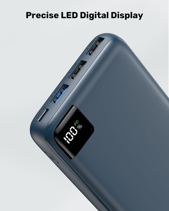 Power Bank 27000mAh Externer Akku - SOARAISE 22,5W Powerbank PD USB C Tragbares Ladegerät Akkupack m