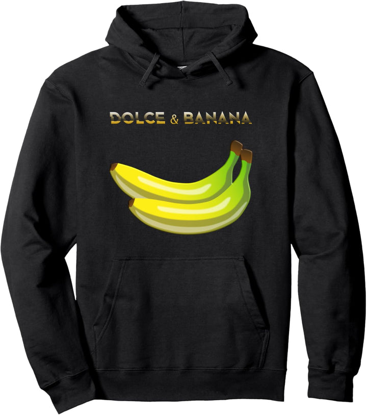 Dolce and Banana Banane Vegetarier Bananen Obst Veganer Pullover Hoodie
