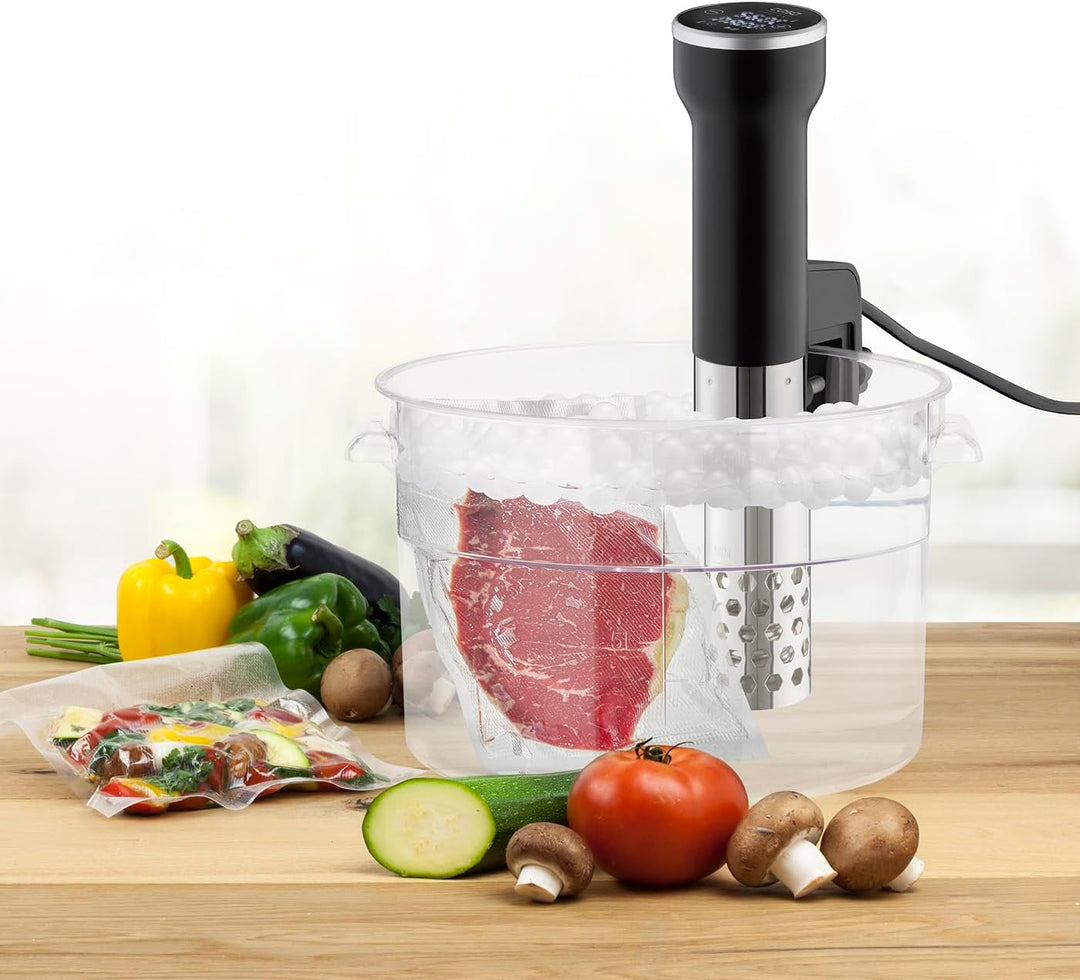 CASO SV400 Sous Vide Stick, für Behälter bis 20l Volumen, 25-90°C in 0,5°C Schritten, IPX7, platzspa