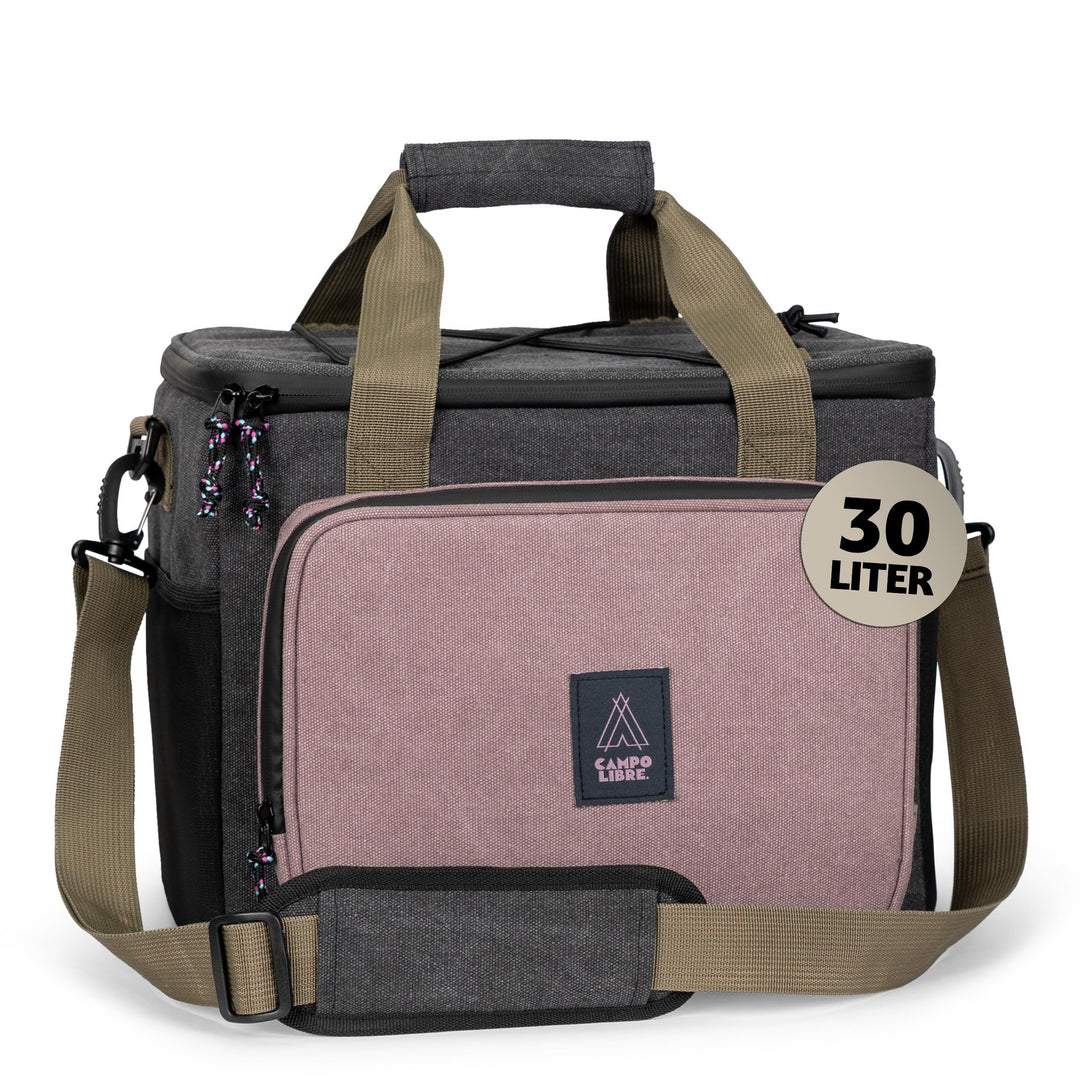 Campo Libre.® Hulk I Premium Camping Kühltasche 30l & 20l I Kühltasche klein mit Wasserdichten Reiss
