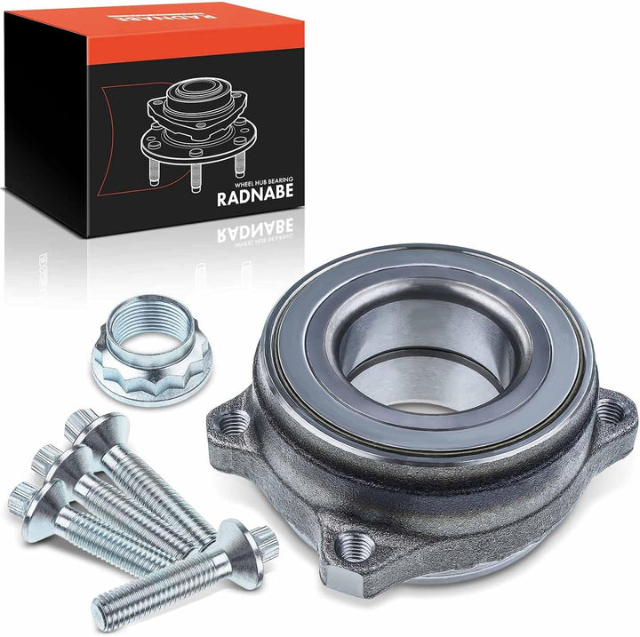 Frankberg 1x Radnabe Radlagersatz Hinterachse Kompatibel mit CLS C218 2011-2017 CLS C219 2004-2010 E